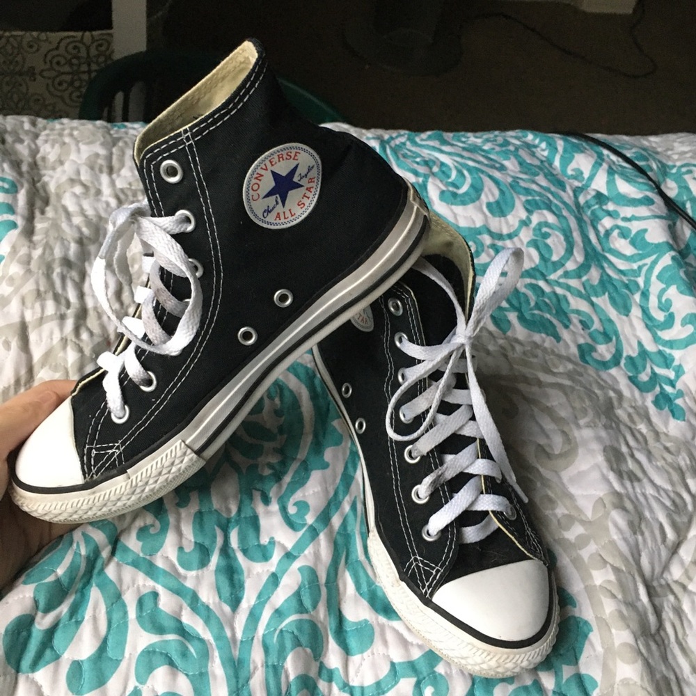 Black High-Top Converse